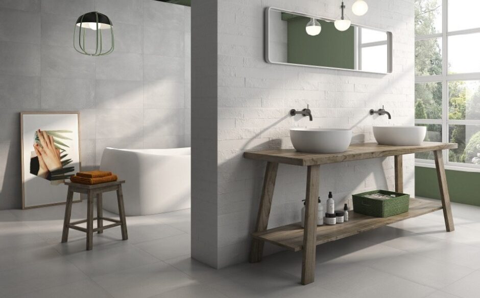 White Bathroom Tile Ideas - Adine