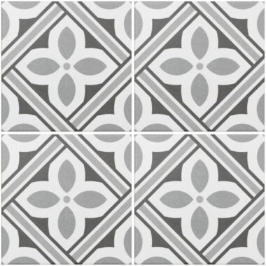 Atenea Grey and White Tiles