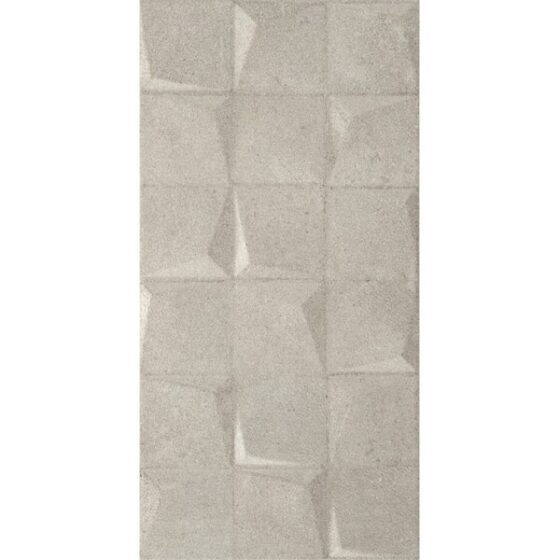 Baku grey cube tiles