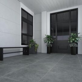 Belgio Black Exterior Floor Tiles