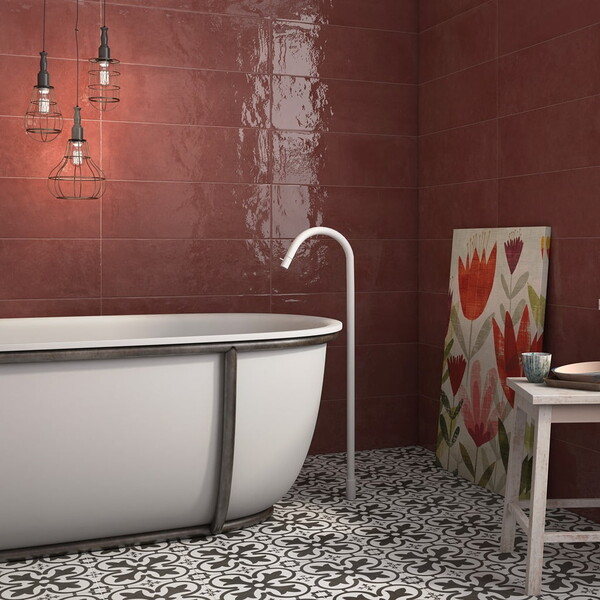 Black And White Floor Tiles, Black And White Ceramic Bathroom Floor Tiles