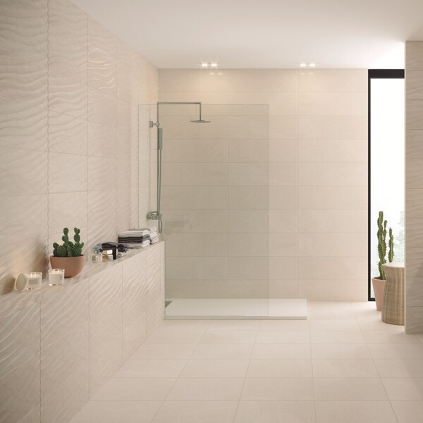 Beige Large Wall Tiles For Bathroom And, How Do You Tile A Bathroom Wall With Large Tiles