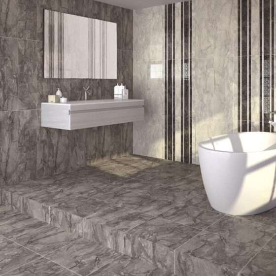 Dark Grey Gloss Tiles Direct Tile, Dark Grey Gloss Bathroom Wall Tiles