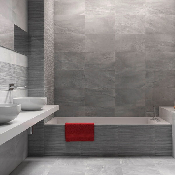 Gloss Grey Wall Tiles Kitchen And Bathroom At Low S - Light Grey Gloss Kitchen Wall Tiles