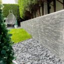 Grey Stone Effect Wall Tiles - Garden Wall Tiles