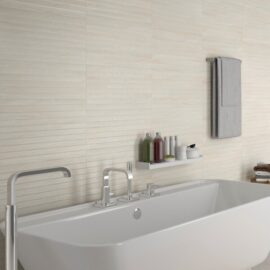 Reval Cream Textured Wall Tiles