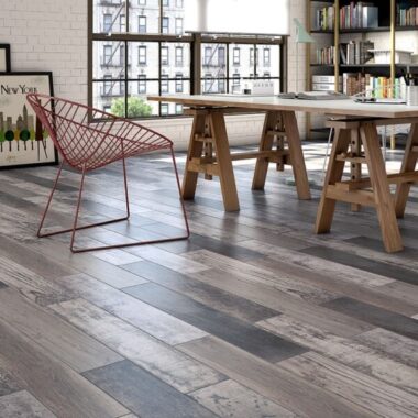 Samba Multi Wood Effect Floor Tiles