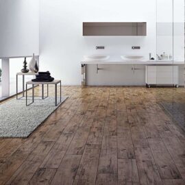 Selvas Beige Wood Effect Floor Tiles