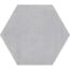 Starkhex Grey Porcelain Hexagon Tiles