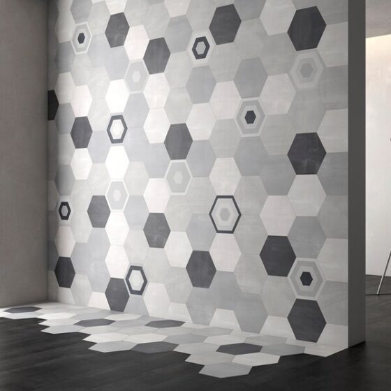 hexagon pattern tiles