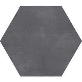Starkhex Porcelain Dark Grey Hexagon Tiles