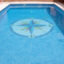 Swimming Pool Tiles - Compass Design 2