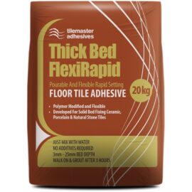 Tilemaster Thick Bed FlexiRapid Tile Adhesive – Grey