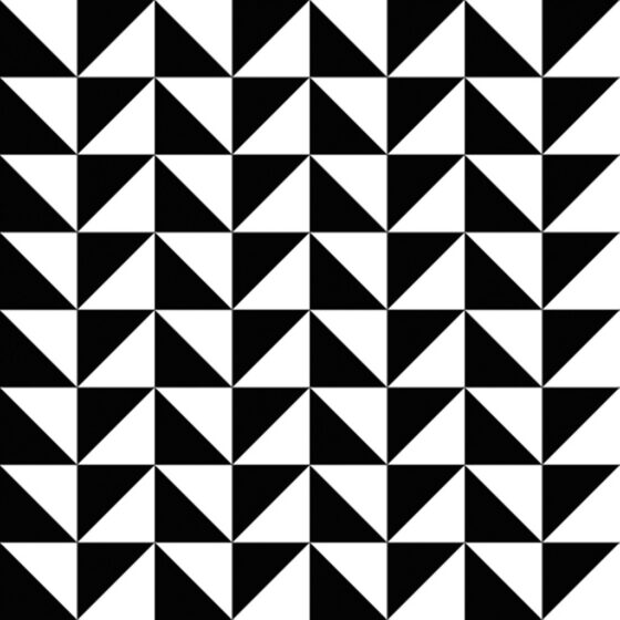 Vendome Black and White Patterned Tiles