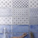 Vita Blue and White Pattern Tiles