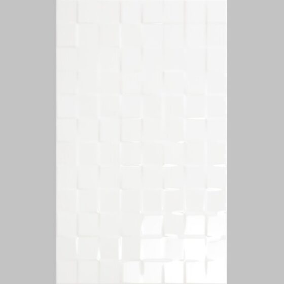 white 3d cube tiles