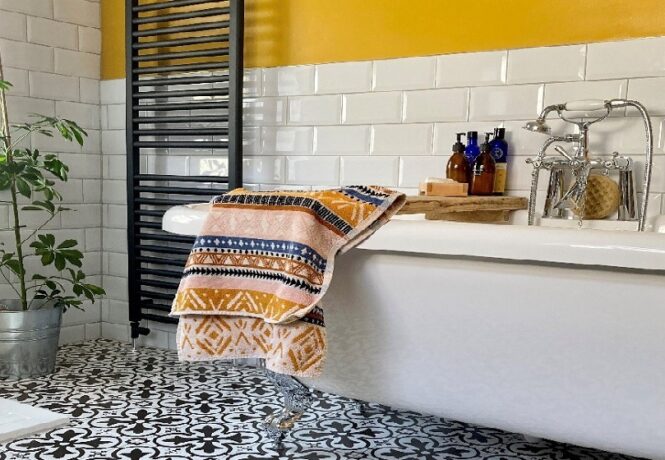 Bathscaping Interior Design Trend Boulevard Patterned Tiles