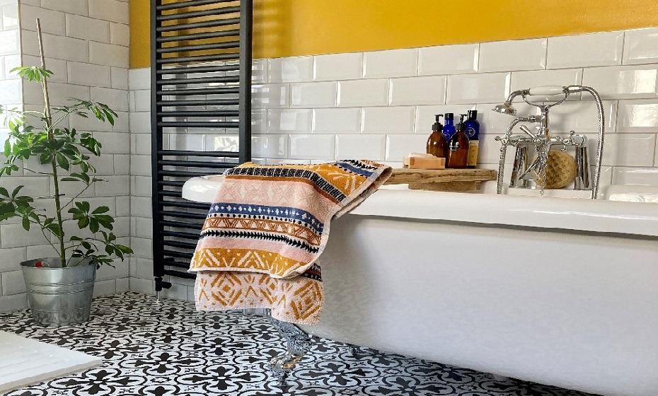 Bathscaping Interior Design Trend Boulevard Patterned Tiles