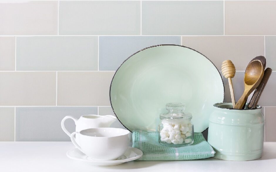 Dulux Colour of the Year colourful tiles