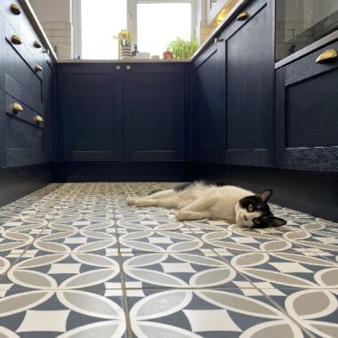 Victorian Kitchen Tiles - Customer Project