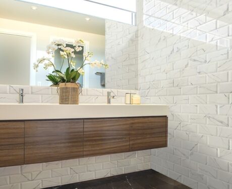 Apennines Gloss White Marble Effect Wall Tiles