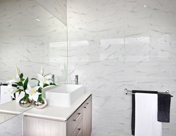 Apennines White Marble Effect Tiles