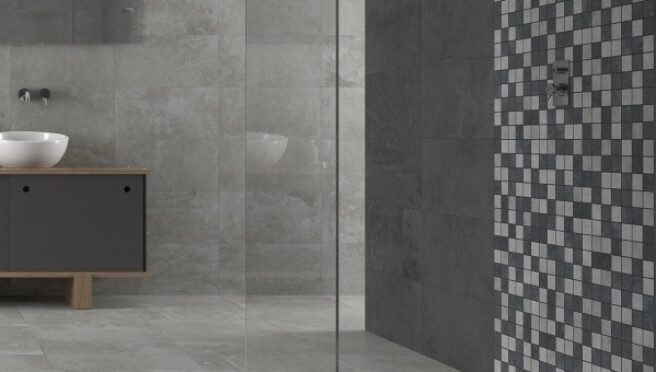 Create Stylish Designs with Grey Mosaic Tiles