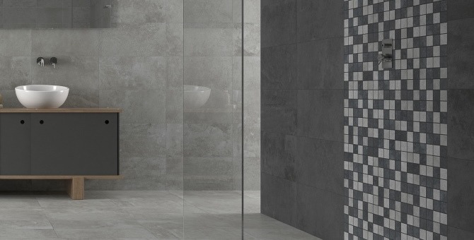 Create Stylish Designs with Grey Mosaic Tiles