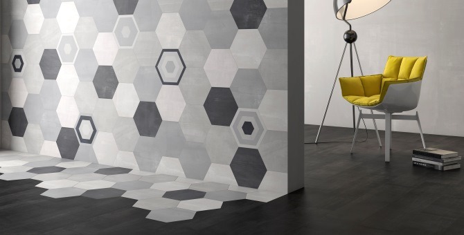 Starkdec Hexagon Pattern Tiles
