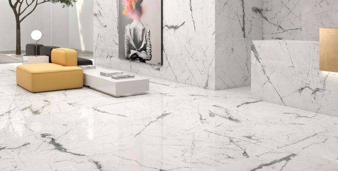 Kairos Marble Effect Floor Tiles