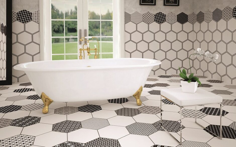 Bathroom Tile Ideas for 2021 - Bathroom-tile-trends-for-2021-Grazia