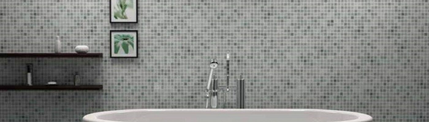 How to Lay Mosaic Tiles - Grey