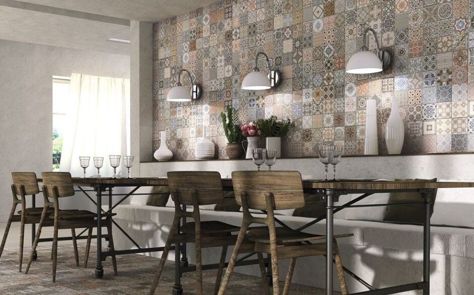 Tiles from around the World - French country charm