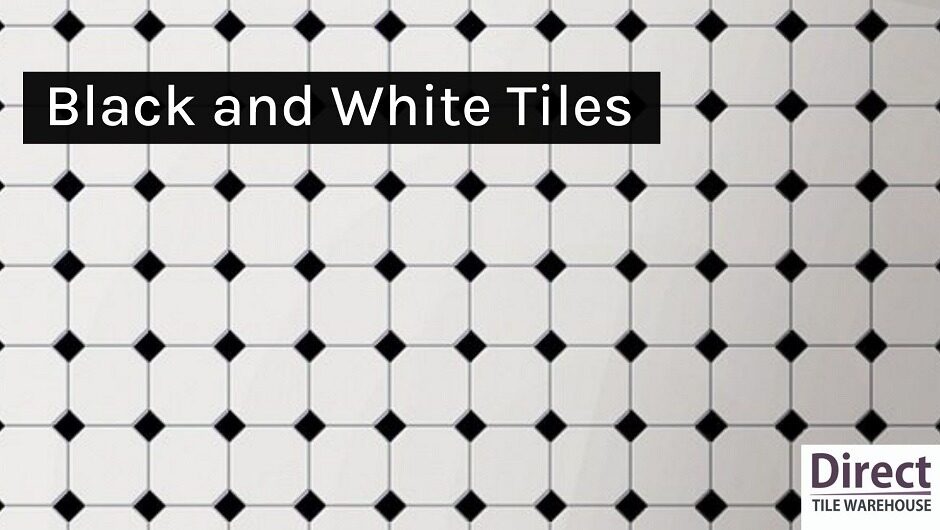 Black and white tiles video