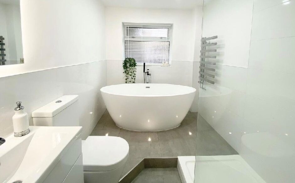 Grey Industrial Tiles - Bathroom