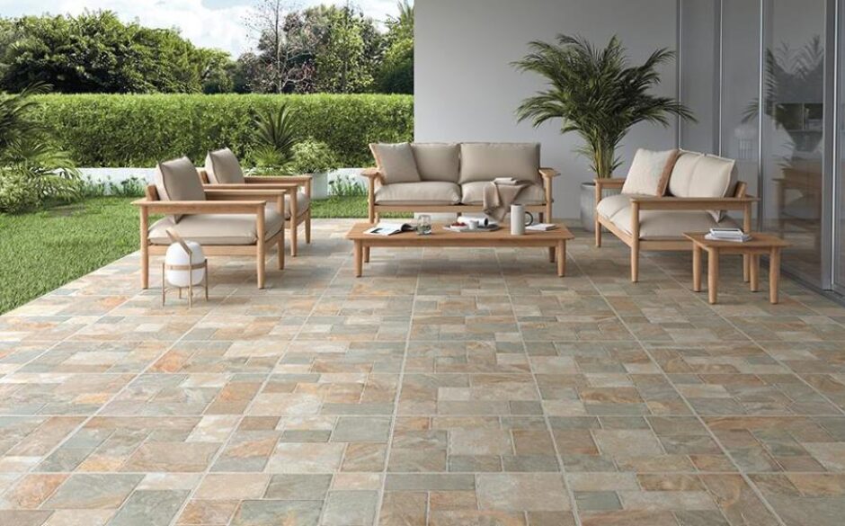 Indian Stone Effect Outdoor Porcelain Pavers