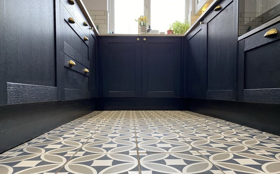 Victorian Kitchen Tiles - Customer Project