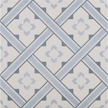 Kilburn Blue Floral Tiles