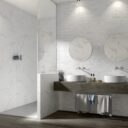 Rimini Marble Style Wall Tiles - white grey marble tiles