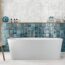 provence white square wall tiles