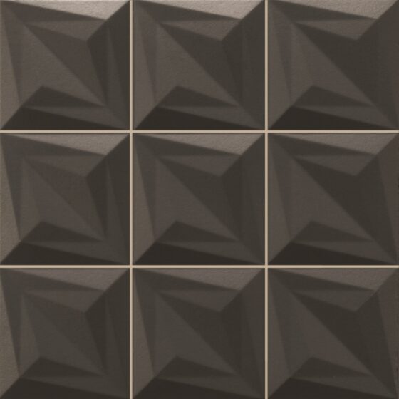 Delta Black Triangle Tile Pattern