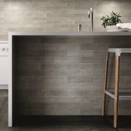 Glasgow Anthracite Tiles for Walls - Room Setting