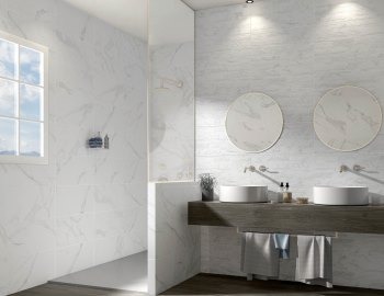 Rimini White Marble Style Tiles