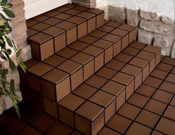 Spanish Flame Brown Quarry Tiles