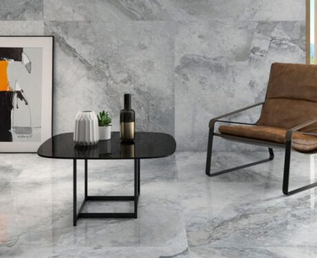 Leyte Porcelain Grey Marble Tiles – Rectified Edge