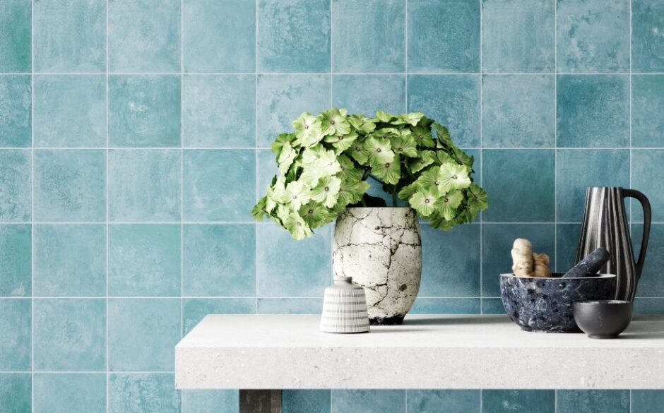 Moroccan Style Tiles – Blue Green Zellige Tiles