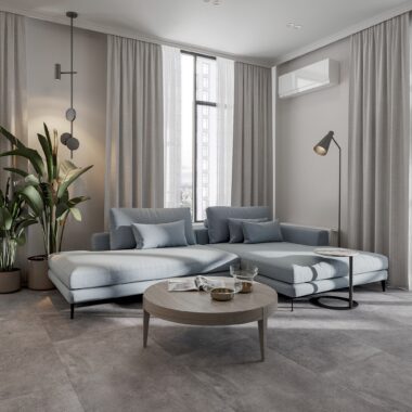 Etowah Grey 1200 x 600 Floor Tiles – Matt, Porcelain, Rectified