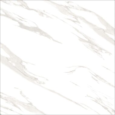 Calacatta White Marble Floor Tiles - Porcelain, Gloss, Rectified