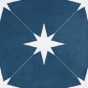Ponent Blue Star Tiles