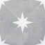 Ponent Grey Star Floor Tiles